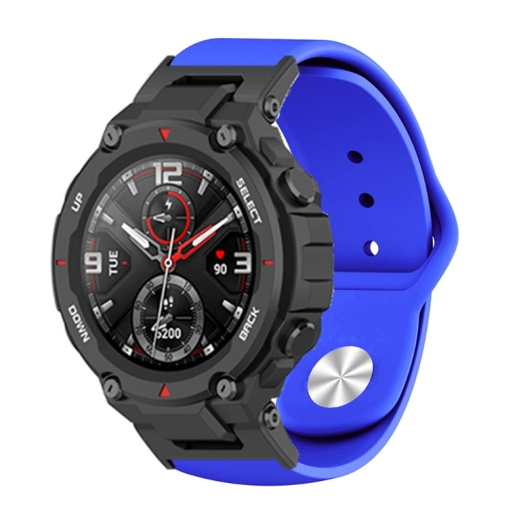 Bracelet de montre à boucle inversée en silicone, For Amazfit T-Rex / T-Rex Pro / Ares