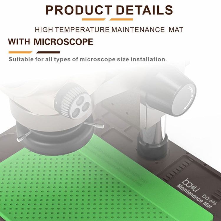 BAKU BA-696 Coussin isolant pour entretien de microscope 2 en 1
