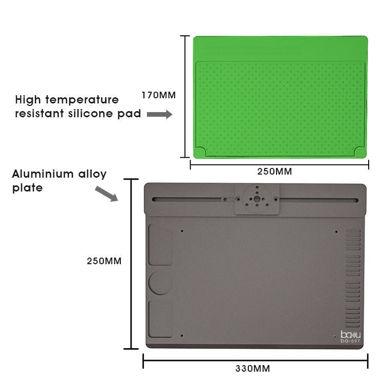 BAKU BA-697 Coussin isolant pour entretien de microscope 2 en 1