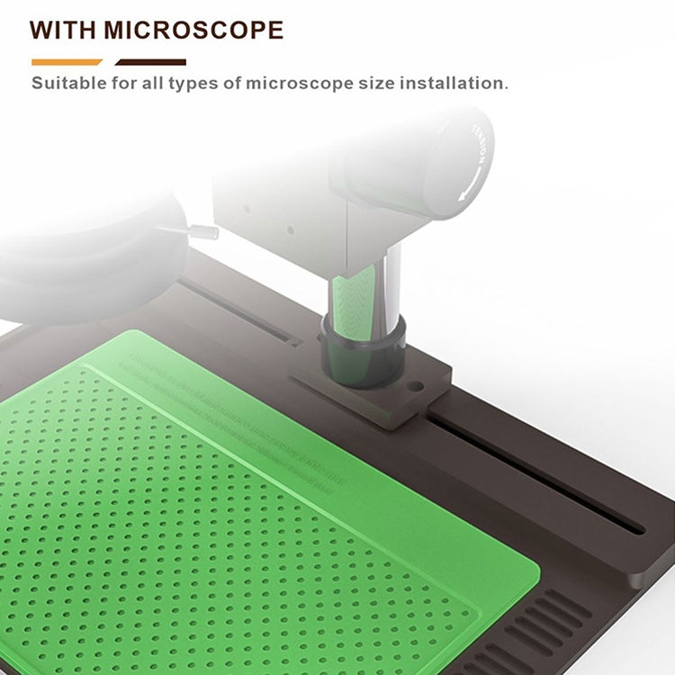 BAKU BA-697 Coussin isolant pour entretien de microscope 2 en 1