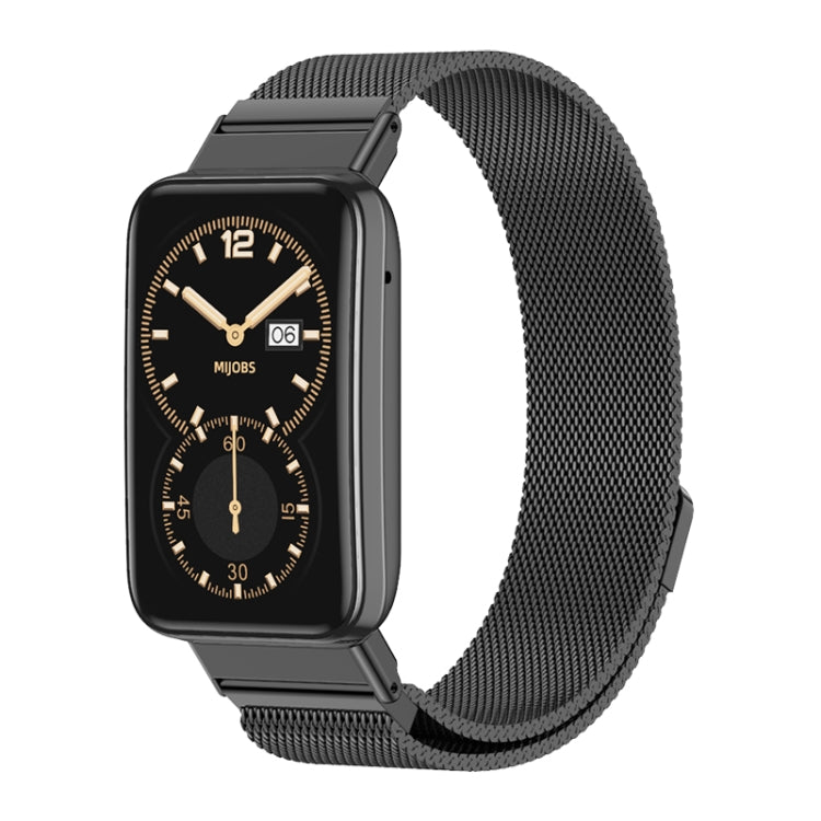 Mijobs Milan Bracelet de montre magnétique en acier inoxydable, For Xiaomi Mi Band 7 Pro
