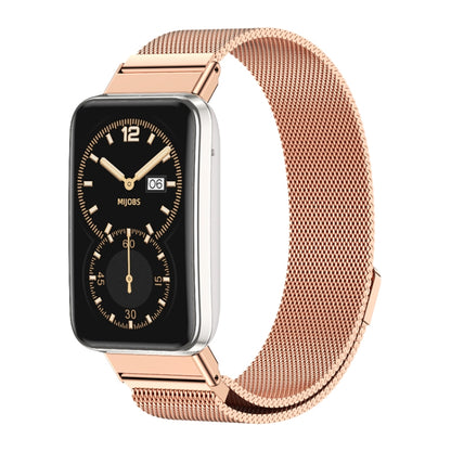 Mijobs Milan Bracelet de montre magnétique en acier inoxydable, For Xiaomi Mi Band 7 Pro
