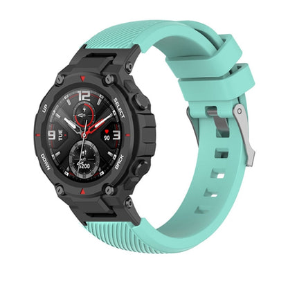 Bracelet de montre en silicone sergé, For Amazfit T-Rex / T-Rex Pro / Ares