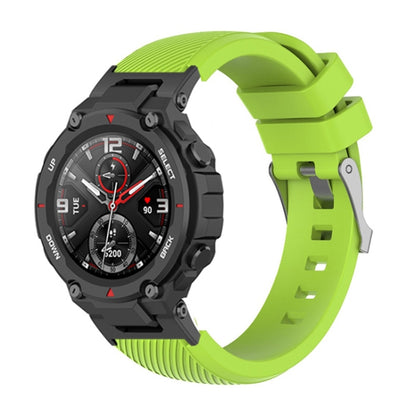 Bracelet de montre en silicone sergé, For Amazfit T-Rex / T-Rex Pro / Ares