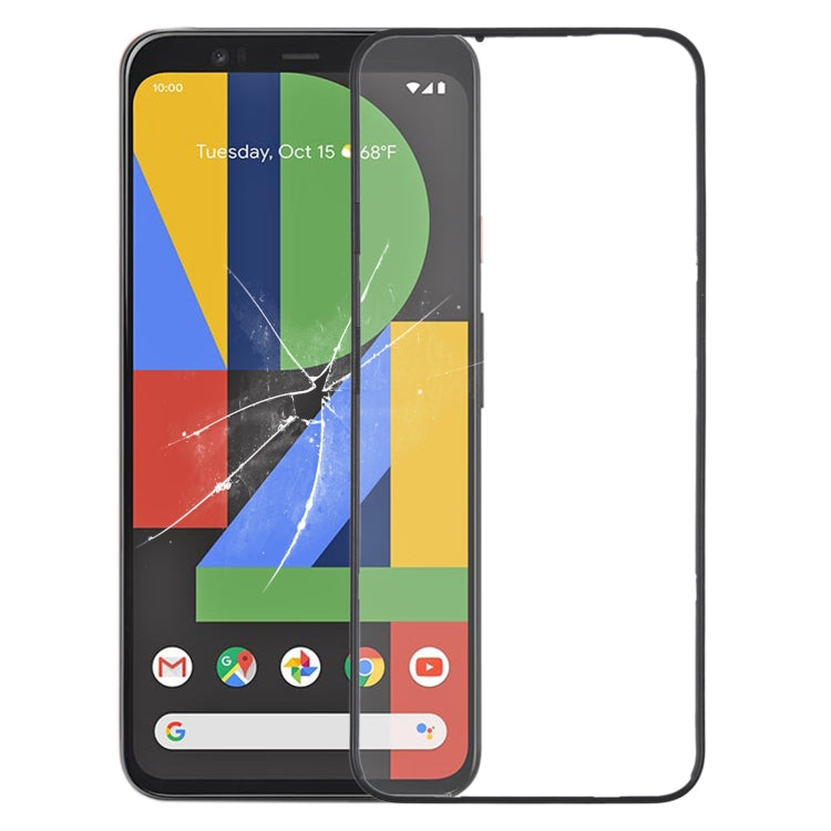 Cadre de lunette d'écran LCD avant, For Google Pixel 6 Pro, For Google Pixel 6, For Google Pixel 6A, For Google Pixel 5A, For Google Pixel 4, For Google Pixel 4XL, For Google Pixel 3