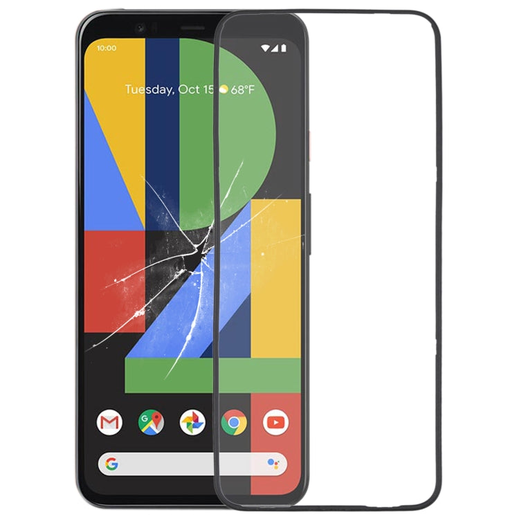 Cadre de lunette d'écran LCD avant, For Google Pixel 6 Pro, For Google Pixel 6, For Google Pixel 6A, For Google Pixel 5A, For Google Pixel 4, For Google Pixel 4XL, For Google Pixel 3