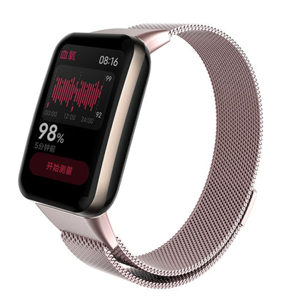 Bracelet de montre en métal magnétique Milan, For Xiaomi Mi Band 7 Pro