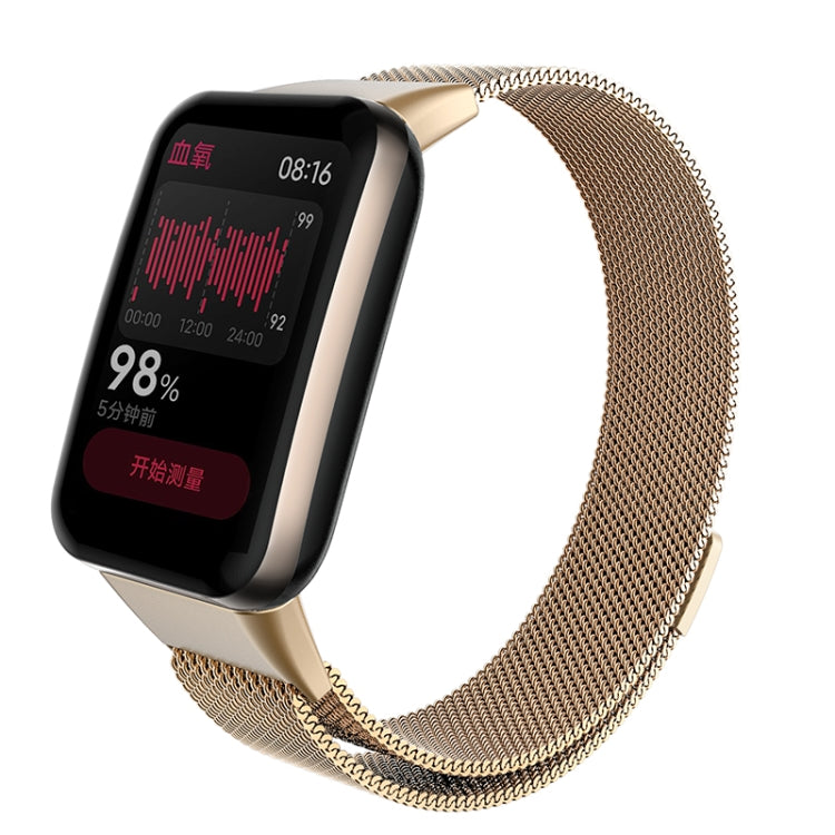 Bracelet de montre en métal magnétique Milan, For Xiaomi Mi Band 7 Pro