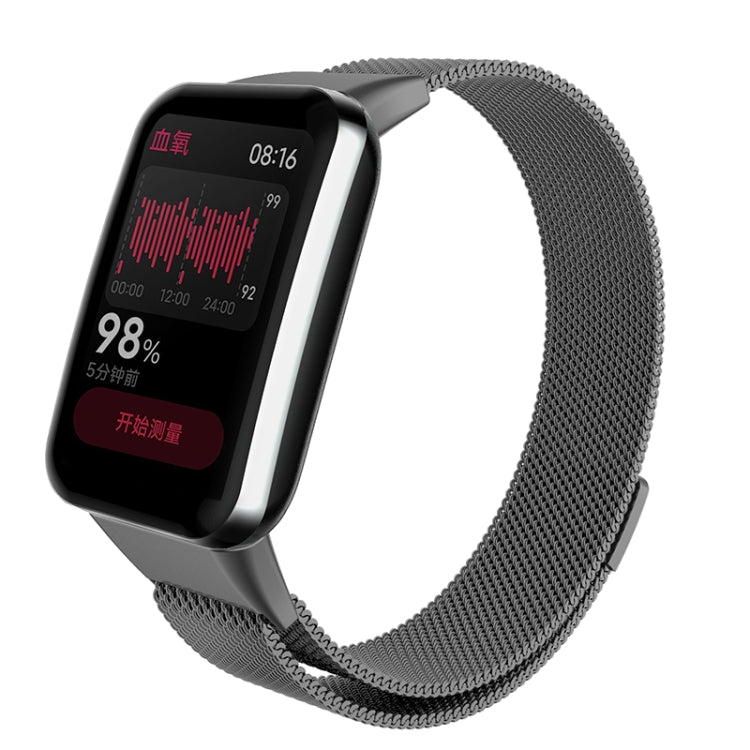 Bracelet de montre en métal magnétique Milan, For Xiaomi Mi Band 7 Pro
