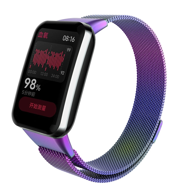Bracelet de montre en métal magnétique Milan, For Xiaomi Mi Band 7 Pro