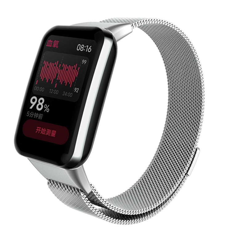 Bracelet de montre en métal magnétique Milan, For Xiaomi Mi Band 7 Pro