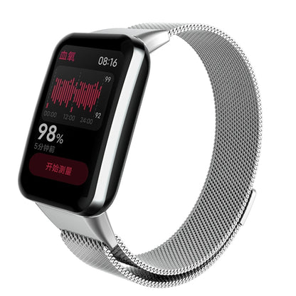 Bracelet de montre en métal magnétique Milan, For Xiaomi Mi Band 7 Pro