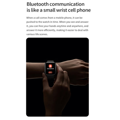Watch 8 Max 1,85 pouces Recharge sans fil Appel Bluetooth NFC Smartwatch