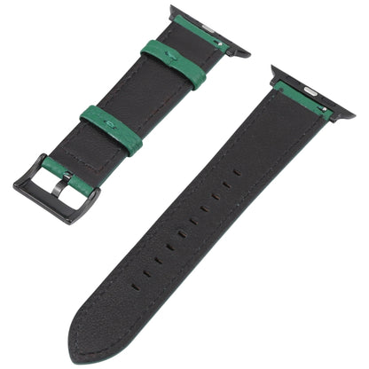 Bracelet de montre en cuir texturé litchi pour la série Apple Watch, 7 45mm / 6&SE&5&4 44mm / 3&2&1 42mm, 7 41mm / 6&SE&5&4 40mm / 3&2&1 38mm