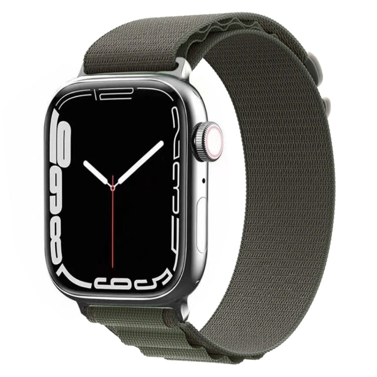 Bracelet de montre en nylon, For Apple Watch Series 8&7 45mm / SE 2&6&SE&5&4 44mm / 3&2&1 42mm, For Apple Watch tra Series 8&7 45mm / SE 2&6&SE&5&4 44mm / 3&2&1 42mm