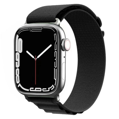 Bracelet de montre en nylon, For Apple Watch Series 8&7 45mm / SE 2&6&SE&5&4 44mm / 3&2&1 42mm, For Apple Watch tra Series 8&7 45mm / SE 2&6&SE&5&4 44mm / 3&2&1 42mm