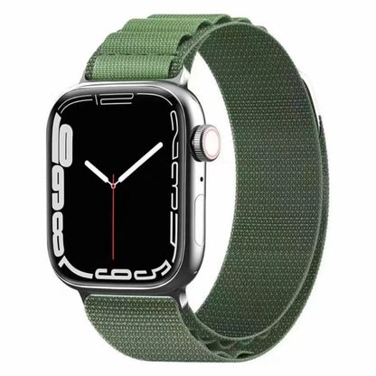Bracelet de montre en nylon, For Apple Watch Series 8&7 45mm / SE 2&6&SE&5&4 44mm / 3&2&1 42mm, For Apple Watch tra Series 8&7 45mm / SE 2&6&SE&5&4 44mm / 3&2&1 42mm