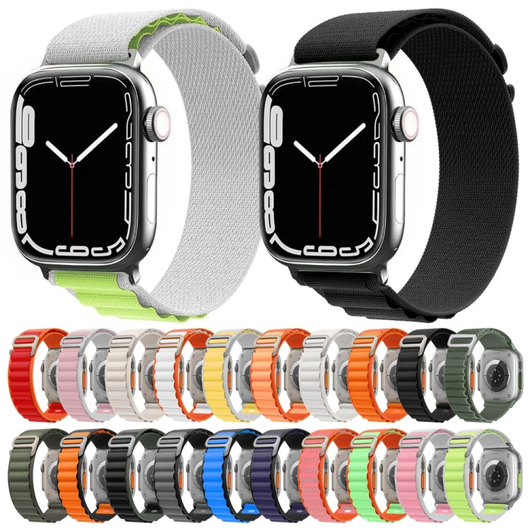 Bracelet de montre en nylon, For Apple Watch Series 8&7 45mm / SE 2&6&SE&5&4 44mm / 3&2&1 42mm, For Apple Watch tra Series 8&7 45mm / SE 2&6&SE&5&4 44mm / 3&2&1 42mm