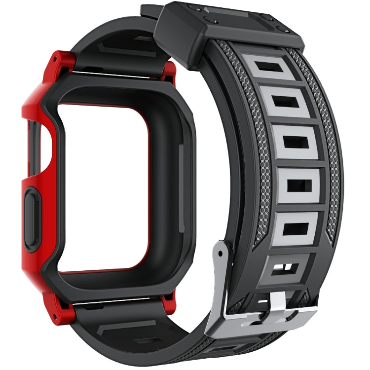 Bracelet de montre en silicone militaire + ensemble de boîtier de montre, For Apple Watch Series 9/8/7 45mm, For Apple Watch Series 9/8/7 41mm