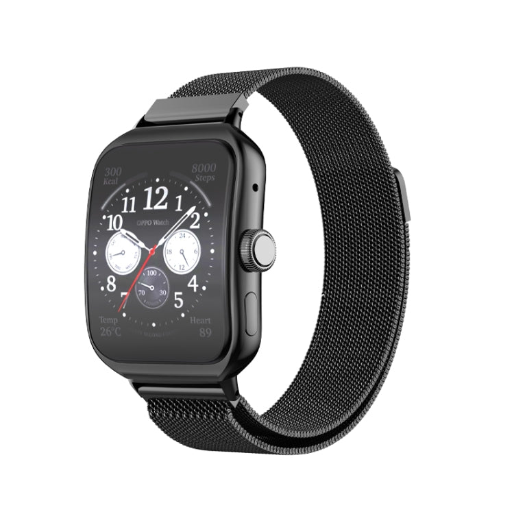 Bracelet de montre en métal en acier inoxydable milanais, For OPPO Watch 3 Pro