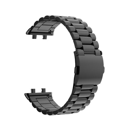 Bracelet de montre en acier inoxydable à boucle plate à trois perles, For OPPO Watch 3 Pro, For OPPO Watch 3
