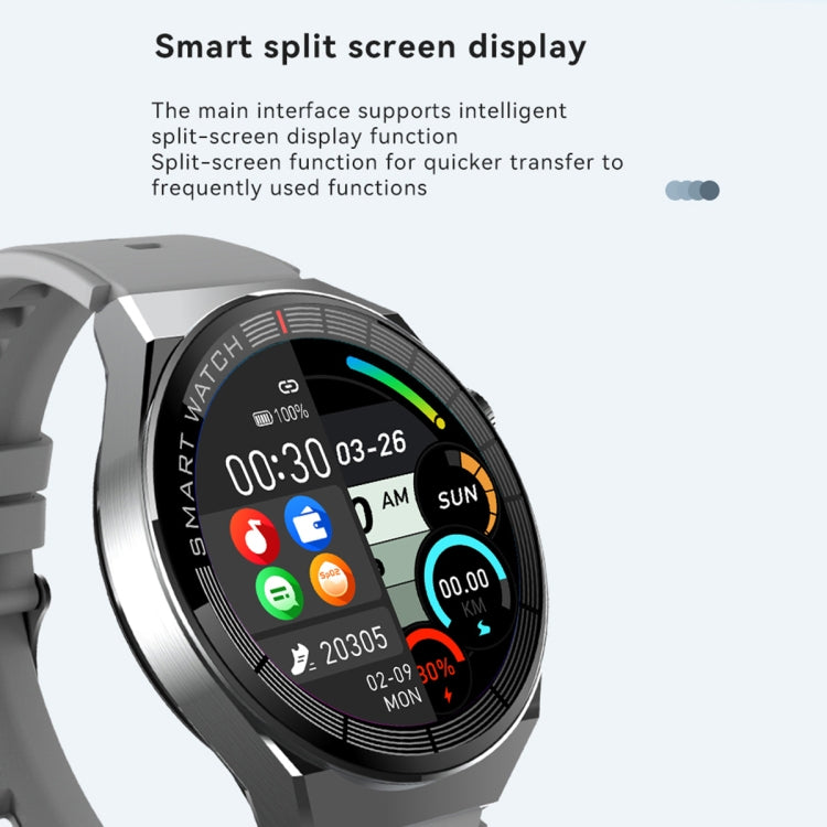 Montre intelligente GW69 Plus, prise en charge des appels BT/fréquence cardiaque/pression artérielle/oxygène sanguin