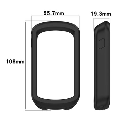 Étui de protection en silicone pour chronomètre, For Garmin Edge Explore 2