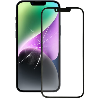 Lentille extérieure en verre de l'écran avant avec adhésif optiquement transparent OCA, For iPhone 14, For iPhone 14 Plus, For iPhone 14 Pro, For iPhone 14 Pro Max