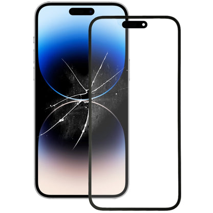 Lentille extérieure en verre de l'écran avant avec adhésif optiquement transparent OCA, For iPhone 14, For iPhone 14 Plus, For iPhone 14 Pro, For iPhone 14 Pro Max