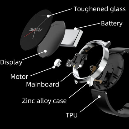 La montre intelligente KS02 1,32 pouces prend en charge la détection de la glycémie, la détection de la pression artérielle, la détection de l'oxygène sanguin, KS02