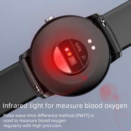 La montre intelligente KS02 1,32 pouces prend en charge la détection de la glycémie, la détection de la pression artérielle, la détection de l'oxygène sanguin, KS02