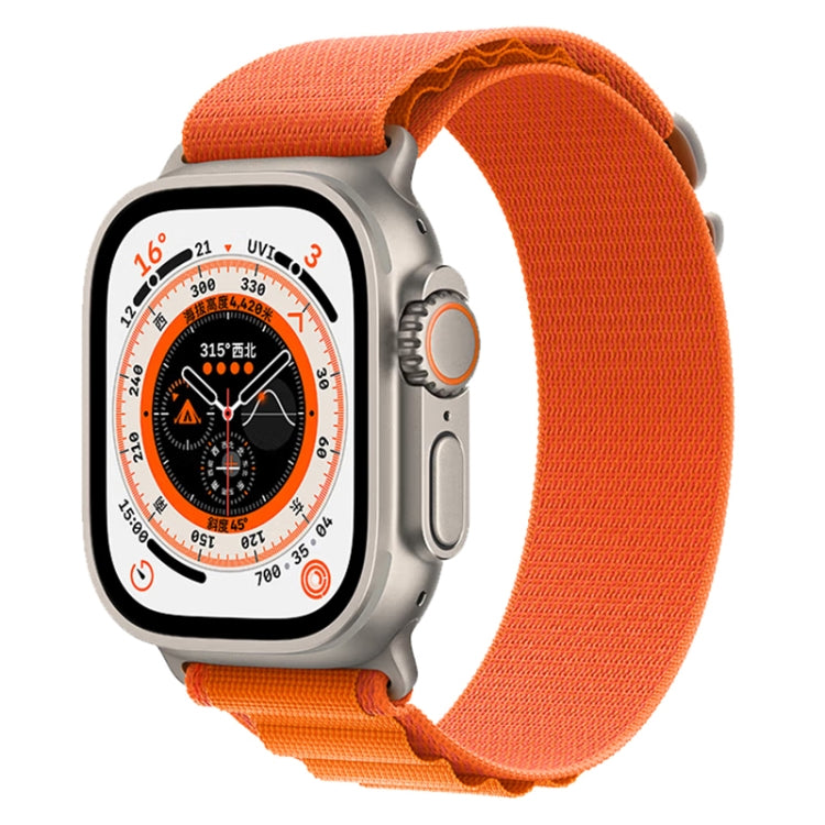 Bracelet de montre en nylon, For Apple Watch Ultra 49mm