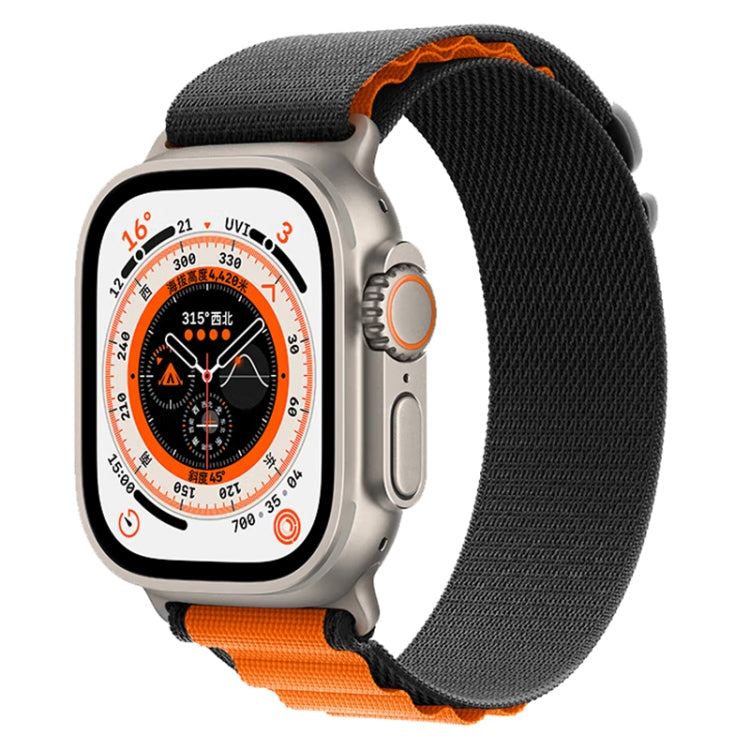 Bracelet de montre en nylon, For Apple Watch Ultra 49mm