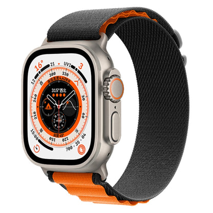 Bracelet de montre en nylon, For Apple Watch Ultra 49mm