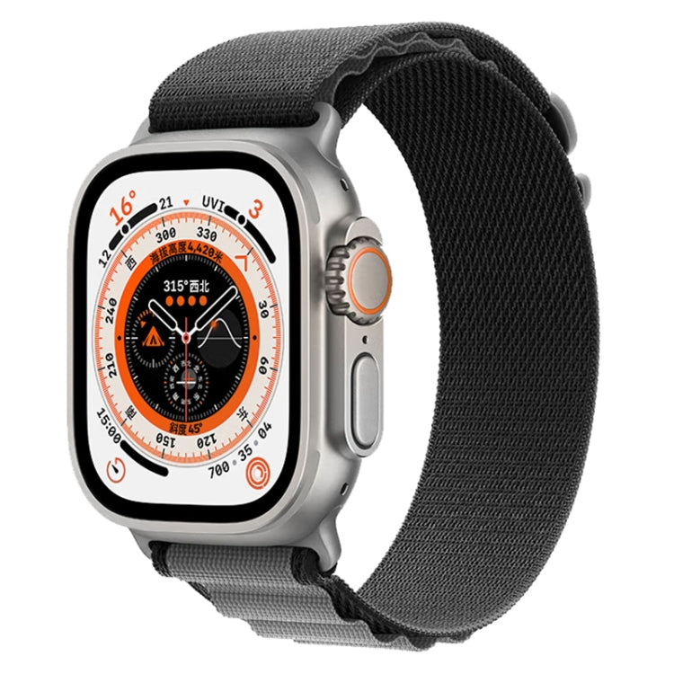 Bracelet de montre en nylon, For Apple Watch Ultra 49mm