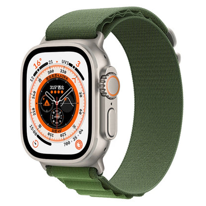 Bracelet de montre en nylon, For Apple Watch Ultra 49mm