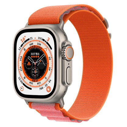 Bracelet de montre en nylon, For Apple Watch Ultra 49mm