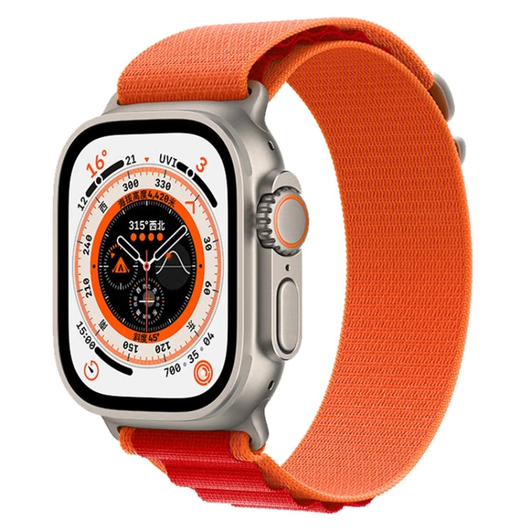 Bracelet de montre en nylon, For Apple Watch Ultra 49mm