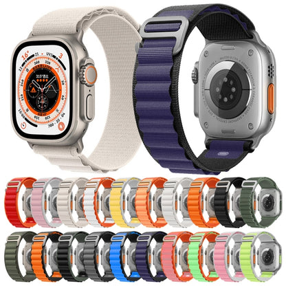 Bracelet de montre en nylon, For Apple Watch Ultra 49mm