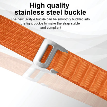 Bracelet de montre en nylon, For Apple Watch Ultra 49mm