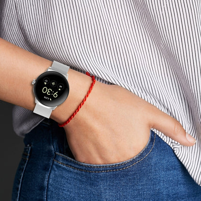 Bracelet de montre en métal en acier inoxydable milanais, For Google Pixel Watch