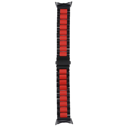 Bracelet de montre en acier inoxydable à trois souches, For Google Pixel Watch 4 / 3 / 2 / 1 41mm