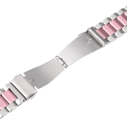 Bracelet de montre en acier inoxydable à trois souches, For Google Pixel Watch 4 / 3 / 2 / 1 41mm