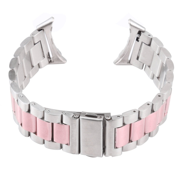Bracelet de montre en acier inoxydable à trois souches, For Google Pixel Watch 4 / 3 / 2 / 1 41mm