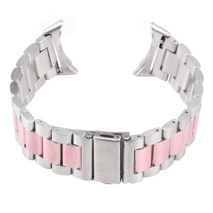Bracelet de montre en acier inoxydable à trois souches, For Google Pixel Watch 4 / 3 / 2 / 1 41mm