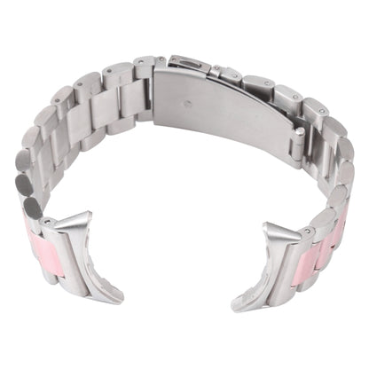 Bracelet de montre en acier inoxydable à trois souches, For Google Pixel Watch 4 / 3 / 2 / 1 41mm