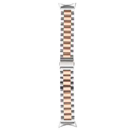 Bracelet de montre en acier inoxydable à trois souches, For Google Pixel Watch 4 / 3 / 2 / 1 41mm