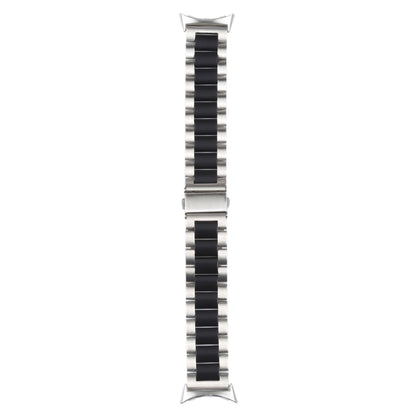 Bracelet de montre en acier inoxydable à trois souches, For Google Pixel Watch 4 / 3 / 2 / 1 41mm