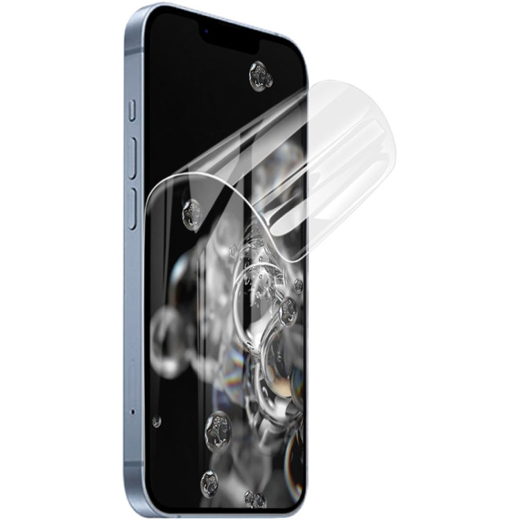 2pcs imak Protecteur de film hydrogel plein écran incurvé, For iPhone 14, For iPhone 14 Plus, For iPhone 14 Pro, For iPhone 14 Pro Max, For Huawei Mate 50, For Huawei Mate 50 Pro, For Motorola Moto S30 Pro /Edge 30 Fusion                               ...