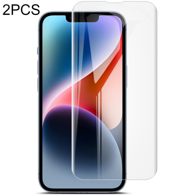 2pcs imak Protecteur de film hydrogel plein écran incurvé, For iPhone 14, For iPhone 14 Plus, For iPhone 14 Pro, For iPhone 14 Pro Max, For Huawei Mate 50, For Huawei Mate 50 Pro, For Motorola Moto S30 Pro /Edge 30 Fusion                               ...